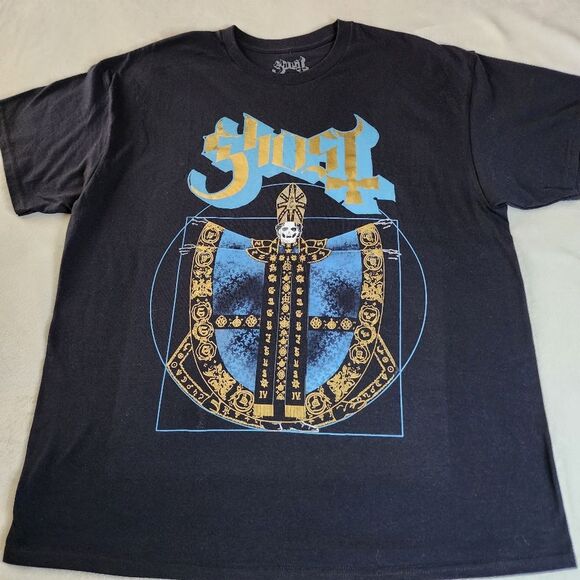 Ghost Papa IOI Emeritus Black Tshirt With Graphics Size XL New With Out Tags - Picture 1 of 5